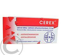 CEREX  7X10MG Potahované tablety, CEREX, 7X10MG, Potahované, tablety