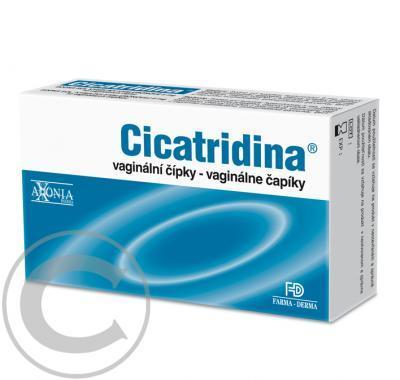 Cicatridina poševní čípky 10x2g, Cicatridina, poševní, čípky, 10x2g
