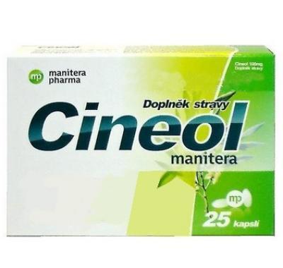 Cineol manitera 100mg cps.25, Cineol, manitera, 100mg, cps.25
