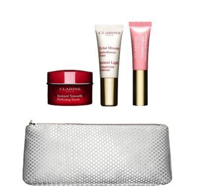 Clarins Instant Smoothing Essentials Kit  30ml 15ml Instant Smooth Touch   5ml Instant