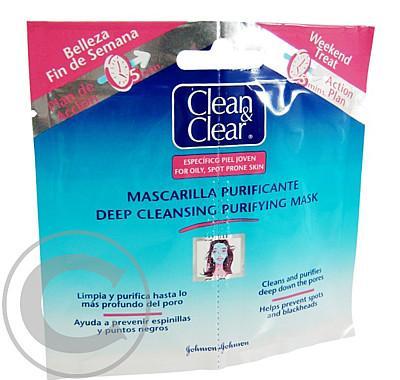 Clean-Clear hloubkově čistící maska 2x6ml, Clean-Clear, hloubkově, čistící, maska, 2x6ml