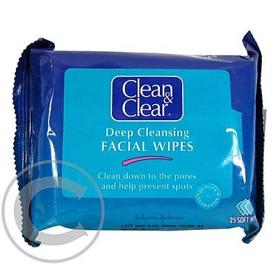 Clean & Clear ubrousky antibakteriální 25ks