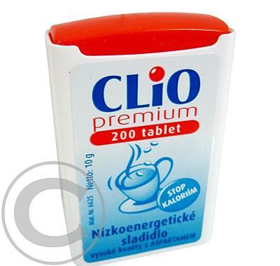 CLIO-Premium tbl. 200 nízkoenergetické sladidlo s aspartamem   dáv, CLIO-Premium, tbl., 200, nízkoenergetické, sladidlo, aspartamem, , dáv