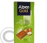 Čokoláda Alpengold ořechy 100g