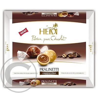 Čokoláda HEIDI Pralinetti Cappuccino 200g