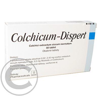 COLCHICUM-DISPERT  200X500RG Obalené tablety, COLCHICUM-DISPERT, 200X500RG, Obalené, tablety