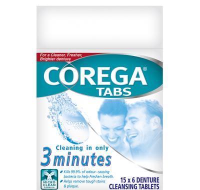 Corega Antibakteriální tablety blister 6 kusů, Corega, Antibakteriální, tablety, blister, 6, kusů