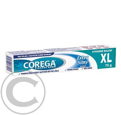 Corega fixační krém Extra silný svěží 75g, Corega, fixační, krém, Extra, silný, svěží, 75g