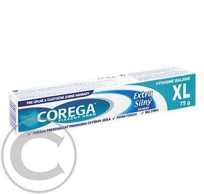 Corega fixační krém extra silný svěží XL 75ml 20ks, Corega, fixační, krém, extra, silný, svěží, XL, 75ml, 20ks