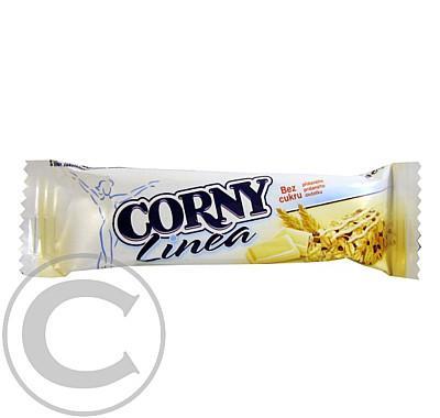 Corny Linea bílá čokoláda 25 g (cereální tyčinka), Corny, Linea, bílá, čokoláda, 25, g, cereální, tyčinka,