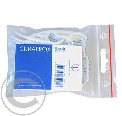 CURAPROX DF 967 dentální nit plastové párátko, CURAPROX, DF, 967, dentální, nit, plastové, párátko
