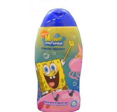 Dětský šampon a sprchový gel Sponge Bob 300 ml, Dětský, šampon, sprchový, gel, Sponge, Bob, 300, ml