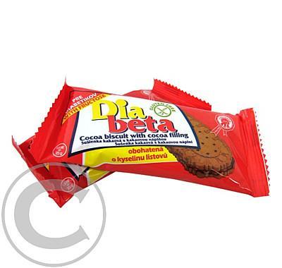 Diabeta Kakaová sušenka s kakaovou náplní 35g