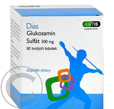 Dias Glukosamin Sulfát 500 mg tob. 90, Dias, Glukosamin, Sulfát, 500, mg, tob., 90