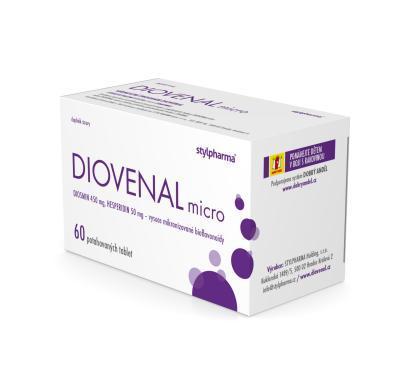 Diovenal micro 60 tablet  : VÝPRODEJ exp. 2016-03-31