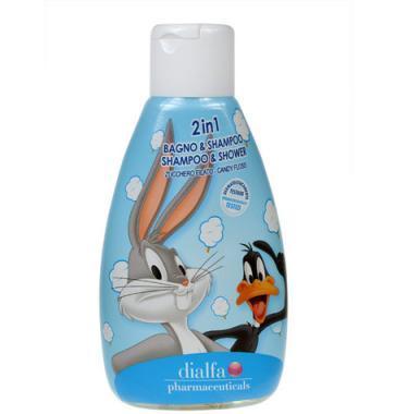 DISNEY Looney Tunes Shampoo & Shower 2 in 1 Candy Floss 250 ml, DISNEY, Looney, Tunes, Shampoo, &, Shower, 2, in, 1, Candy, Floss, 250, ml