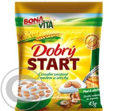 DOBRY Start 43 g med/ořech, DOBRY, Start, 43, g, med/ořech