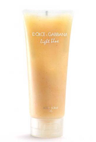 Dolce & Gabbana Light Blue - tělový peelingový gel 200 ml