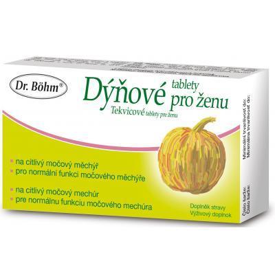 Dr. Böhm Dýňové tablety pro ženu 30 tablet, Dr., Böhm, Dýňové, tablety, ženu, 30, tablet