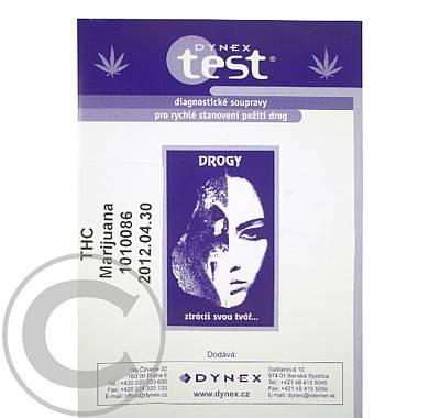 Dynex Test DTH-102 detekce THC (marihuana) 1 bal., Dynex, Test, DTH-102, detekce, THC, marihuana, 1, bal.