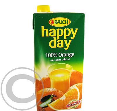 Džus Happy Day pomeranč 100% 2 l krabice, Džus, Happy, Day, pomeranč, 100%, 2, l, krabice