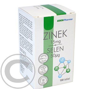 Edenpharma Zinek Selen 100 tablet, Edenpharma, Zinek, Selen, 100, tablet