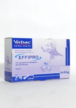 EFFIPRO 134MG SPOT-ON A.U.V. SOL 24X1.34ML (PP PIPETY)