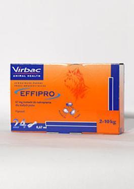 EFFIPRO 67MG SPOT-ON A.U.V. SOL 24X0.67ML (PP PIPETY)