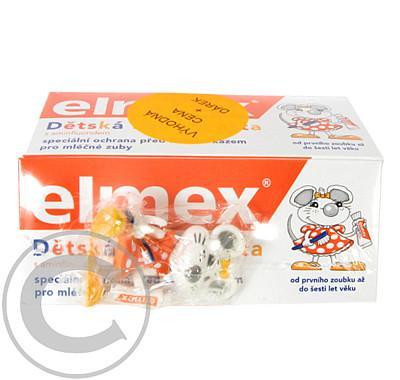 Elmex dětská zubní pasta 2x 50ml   myška