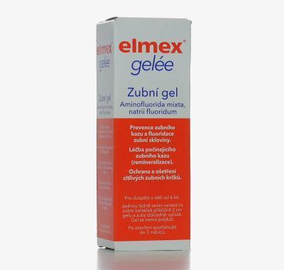 Elmex Gelée - zubní gel 25 mg, Elmex, Gelée, zubní, gel, 25, mg