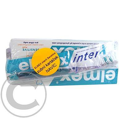 Elmex S zubní pasta 2 x 75 ml   interX S kartáček