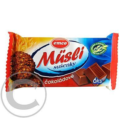 EMCO Müsli sušenky čokoládové 60 g, EMCO, Müsli, sušenky, čokoládové, 60, g