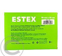 ESTEX obvaz krycí z aktivní uhlík.tk. 10x10 cm / 1 ks, ESTEX, obvaz, krycí, aktivní, uhlík.tk., 10x10, cm, /, 1, ks