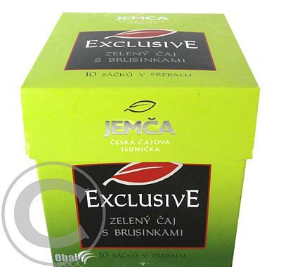 Exclusive zelený čaj s brusinkami n.s.10 přebal, Exclusive, zelený, čaj, brusinkami, n.s.10, přebal