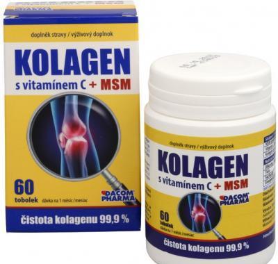 KOLAGEN s vitamincem C   MSM 60 tobolek, KOLAGEN, vitamincem, C, , MSM, 60, tobolek