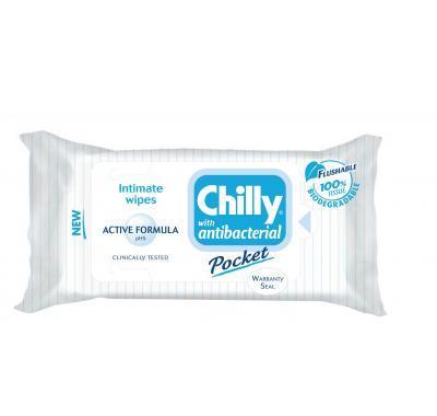 Chilly ubrousky Antibacterial 12 ks, Chilly, ubrousky, Antibacterial, 12, ks