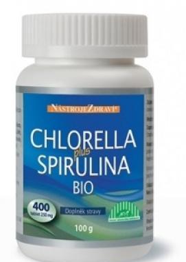 Chlorella plus Spirulina Bio 100g, Chlorella, plus, Spirulina, Bio, 100g