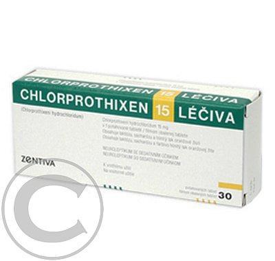 CHLORPROTHIXEN 15 LÉČIVA  20X15MG Potahované tablety