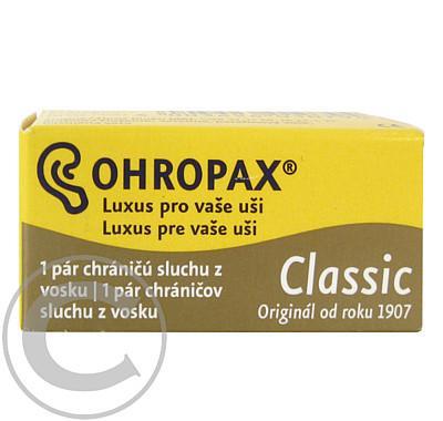 Chránič sluchu Ohropax Classic 2 ks, Chránič, sluchu, Ohropax, Classic, 2, ks