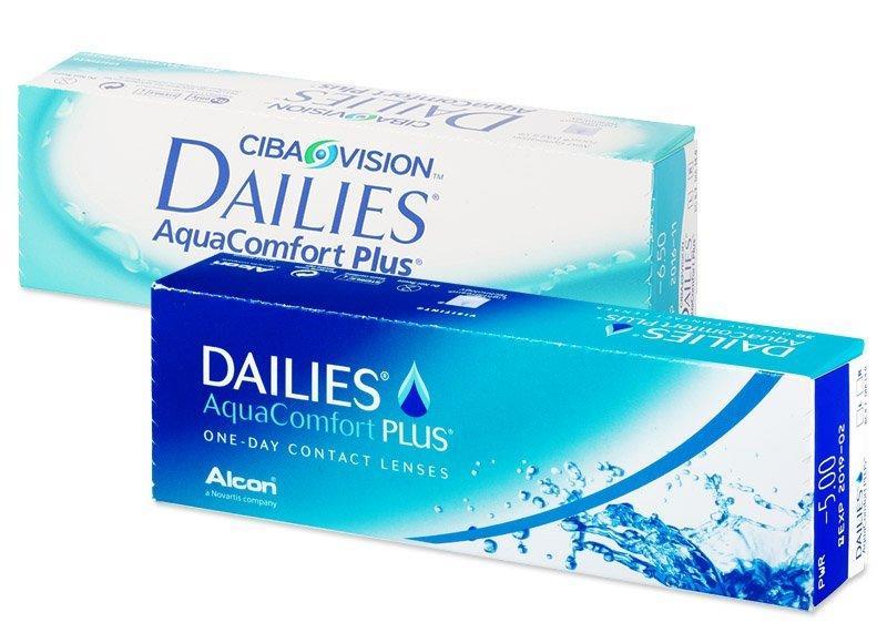 Dailies AquaComfort Plus (30 čoček), Dailies, AquaComfort, Plus, 30, čoček,