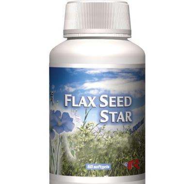 Flax Seed Star 60 žvýkacích tablet, Flax, Seed, Star, 60, žvýkacích, tablet