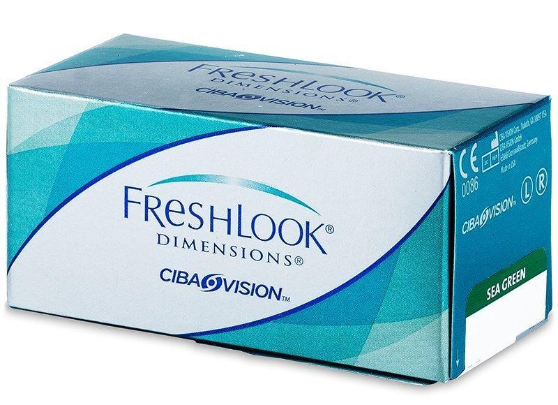 FreshLook Dimensions - dioptrické (6 čoček)