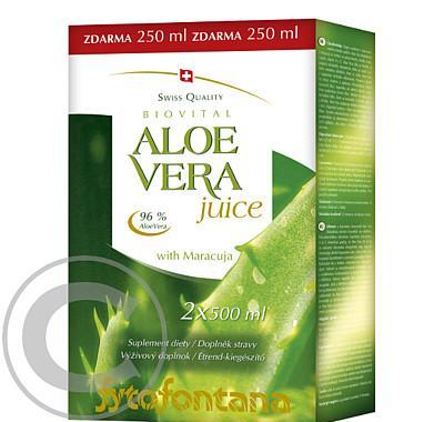 FYTOFONTANA Aloe Vera Juice dvojbalení 2x500 ml, FYTOFONTANA, Aloe, Vera, Juice, dvojbalení, 2x500, ml