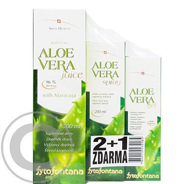 Fytofontana Aloe vera MIX 2 1zdarma(spray   gel   džus)