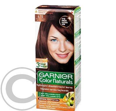 Garnier color naturals 4,15 tmaváledová mahagon