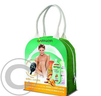 Garnier mango wellness bag (šampon,tělové mléko,deo)