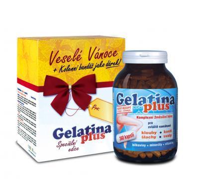 Gelatina plus Vánoční balení s dárkem 360 kapslí