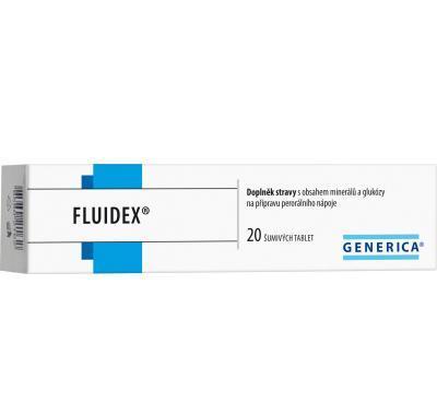 GENERICA Fluidex 20 šumivých tablet, GENERICA, Fluidex, 20, šumivých, tablet