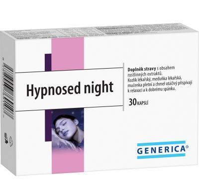 GENERICA Hypnosed night 30 kapslí, GENERICA, Hypnosed, night, 30, kapslí