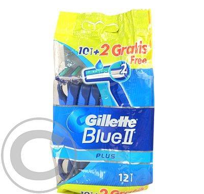 Gillette Blue II sensitive holítka 10 2ks, Gillette, Blue, II, sensitive, holítka, 10, 2ks
